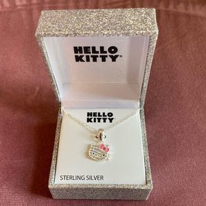 Hello Kitty Sterling Silver Necklace